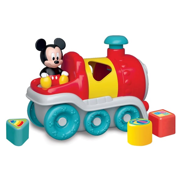 Clementoni 17900 Mickey Comboio Formas e Cores